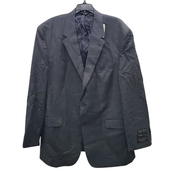 Jos. A. Bank Executive Charcoal Brown‎ Plaid Cashmere Wool Blazer NWT Sz 46 Long - Picture 1 of 10